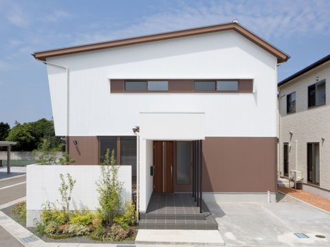 北欧テイスト　すっきりデザインの家