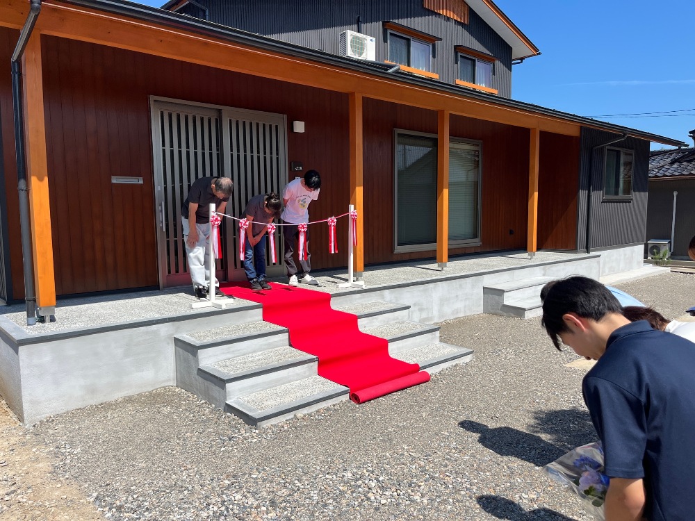 本日お引渡し