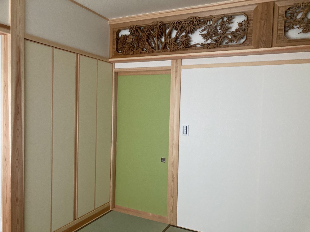 内部建具取付