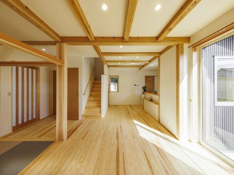 心安らぐ、書斎のある家