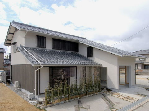 吹き抜けとキャットウォークがある家