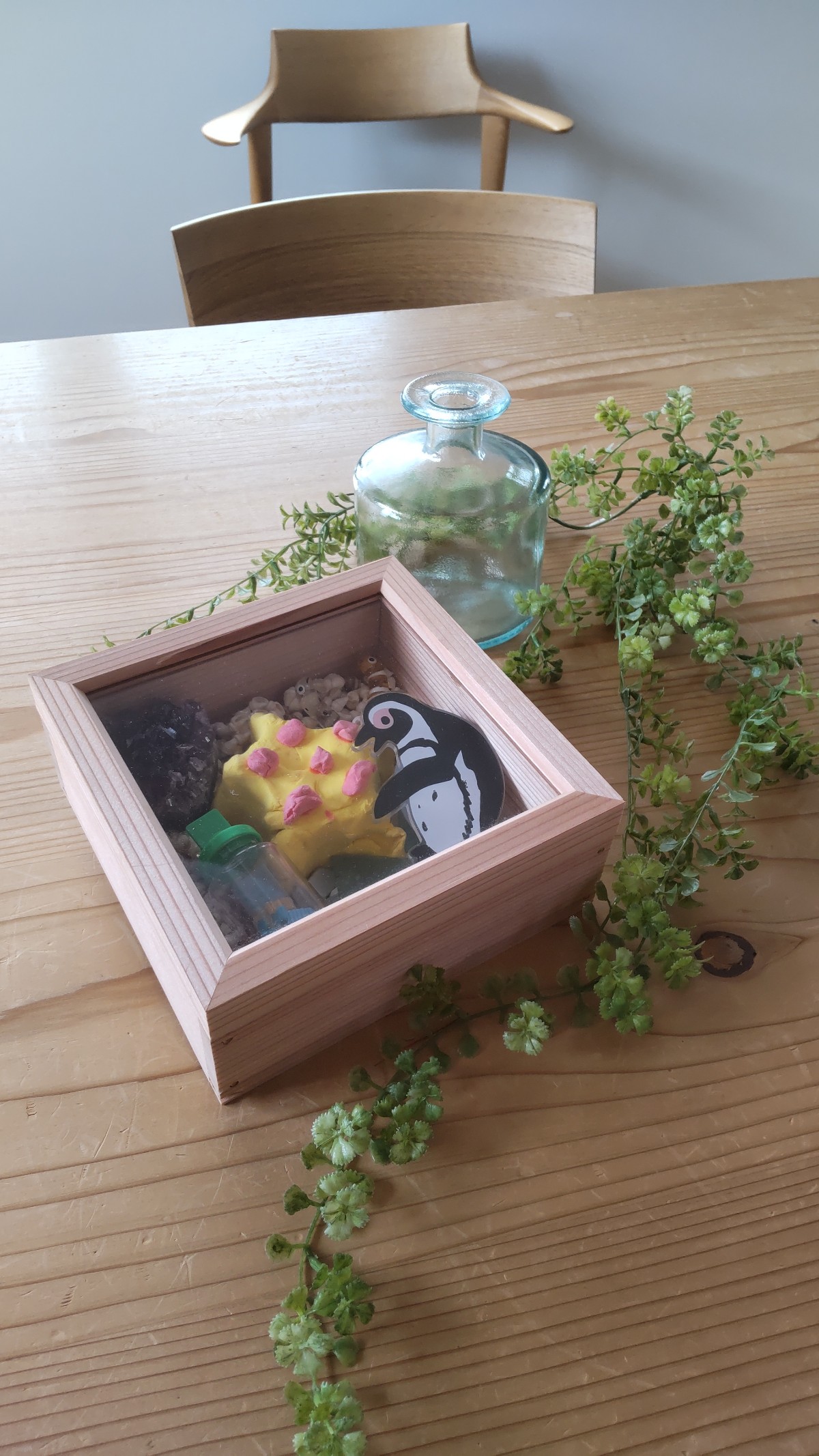 お手製キット 木の宝箱