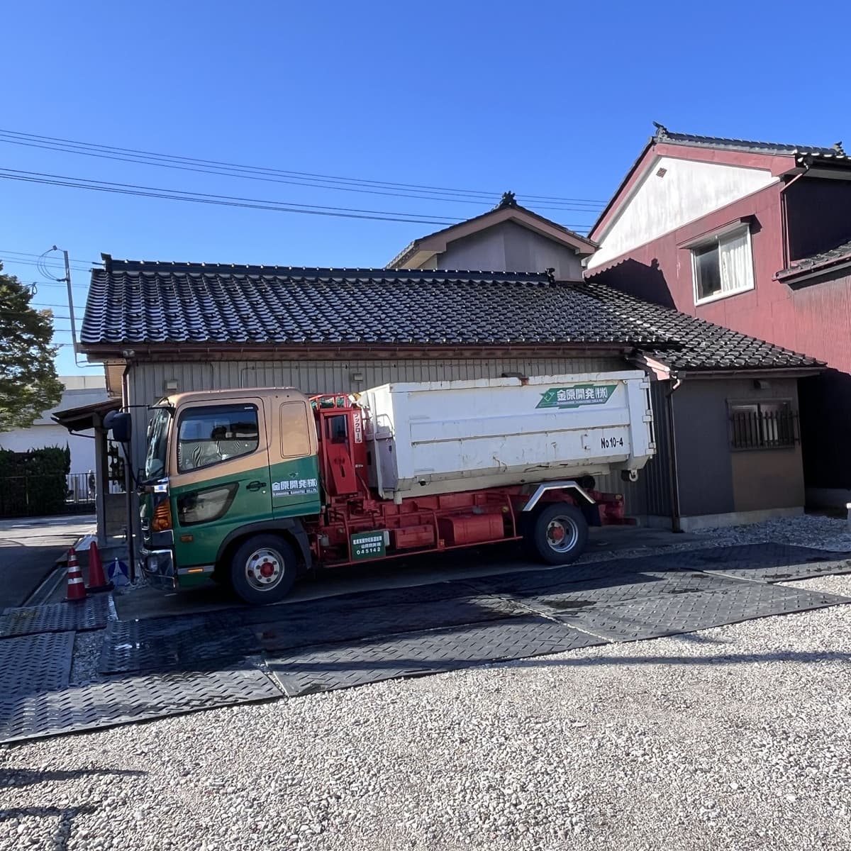 下屋の解体前